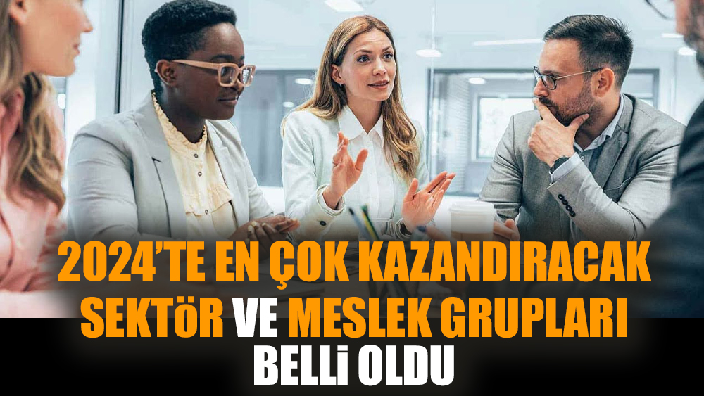 2024’te en çok kazandıracak sektör ve meslek grupları