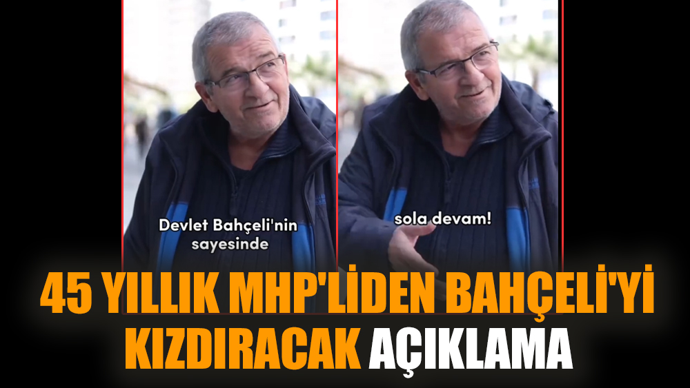 45 yıllık MHP'liden Bahçeli'yi kızdıracak açıklama