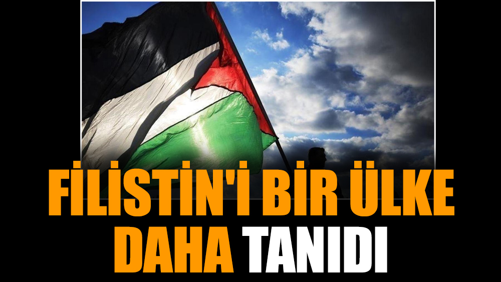 Filistin'i bir ülke daha tanıdı