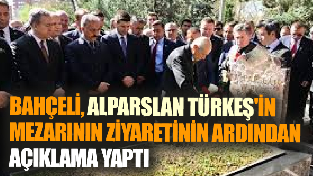 Bahçeli'den Siyasetçilere Çağrı!