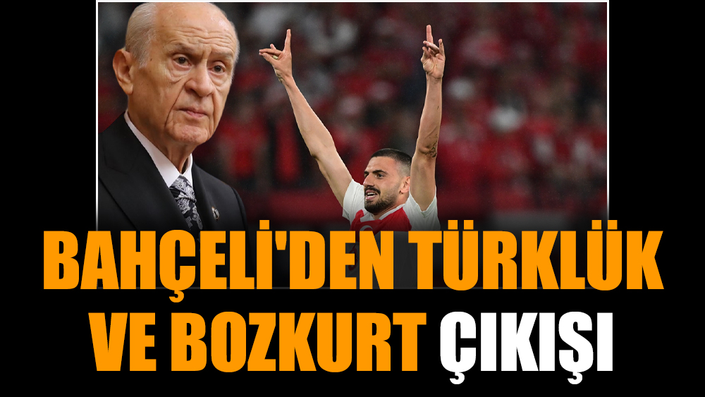 Bahçeli'den Türklük ve Bozkurt çıkışı