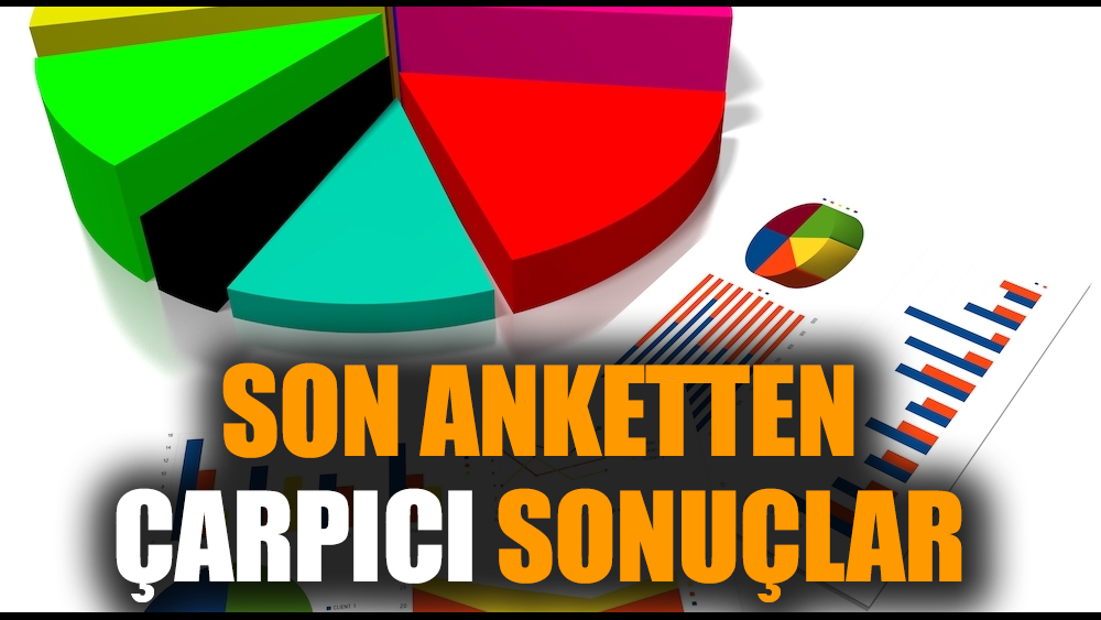 Son anketten çarpıcı sonuçlar