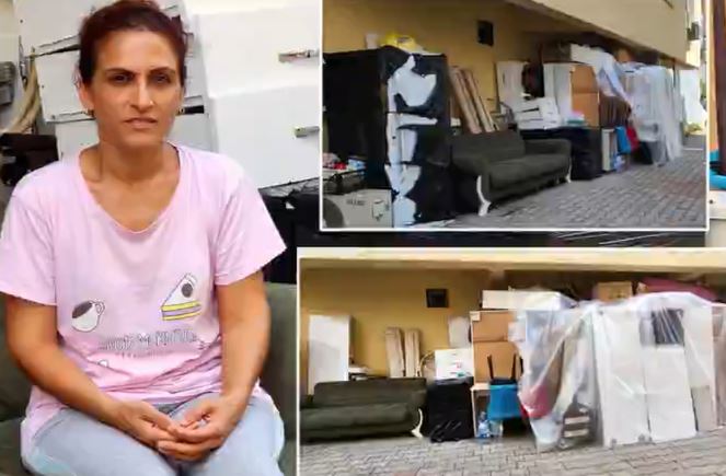 Kirasını ödeyemediği için evden çıkartılan kadının açıklamaları yürek dağladı