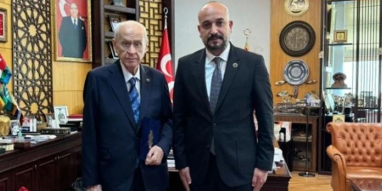 MHP'li Başkan önce Bahçeli'yi davet etti sonra istifa etti