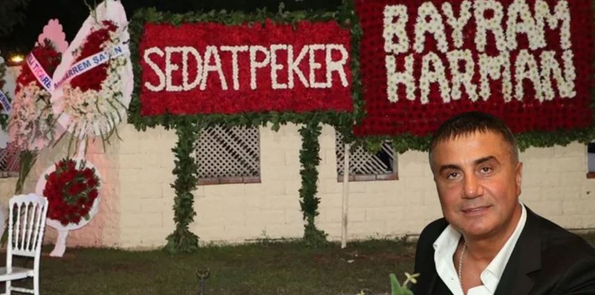 Sedat Peker’den eski MHP’li ismin oğlunun sünnetine dev çelenk