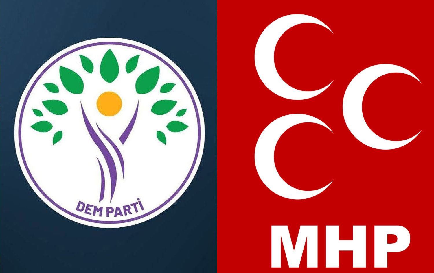 MHP ile DEM yan yana oturacak