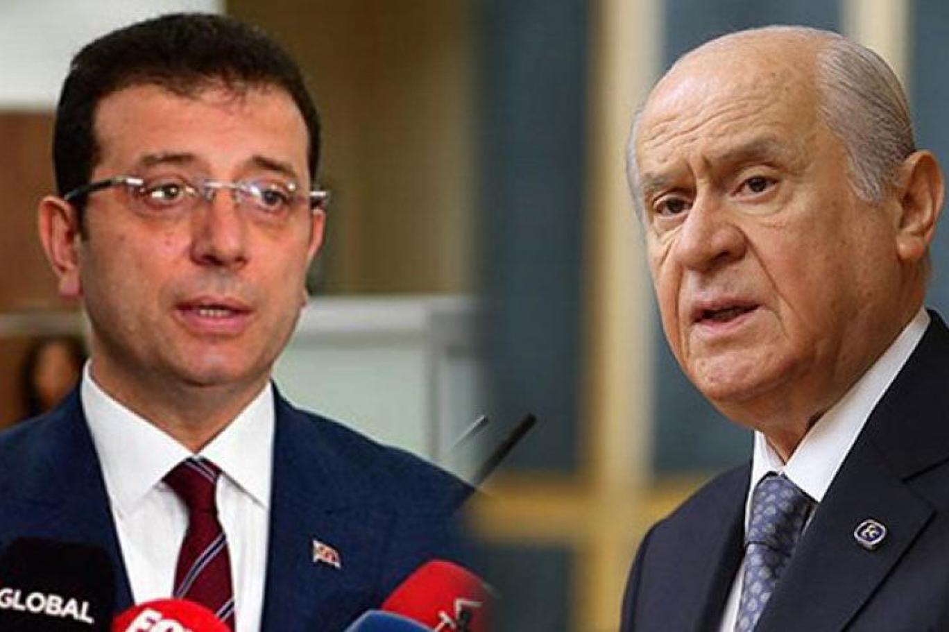 İmamoğlu'ndan Bahçeli'ye 'APO' yanıtı