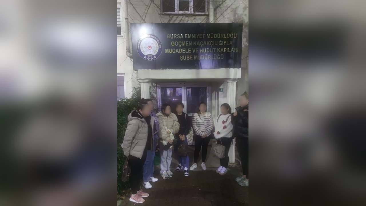 Bursa'da 7 kaçak göçmen iş yerinde yakalandı