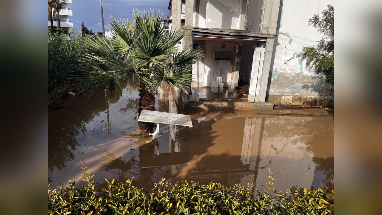 Bodrum'da Şiddetli Yağışlar 60 Evi ve 2 İş Yerini Su Altında Bıraktı