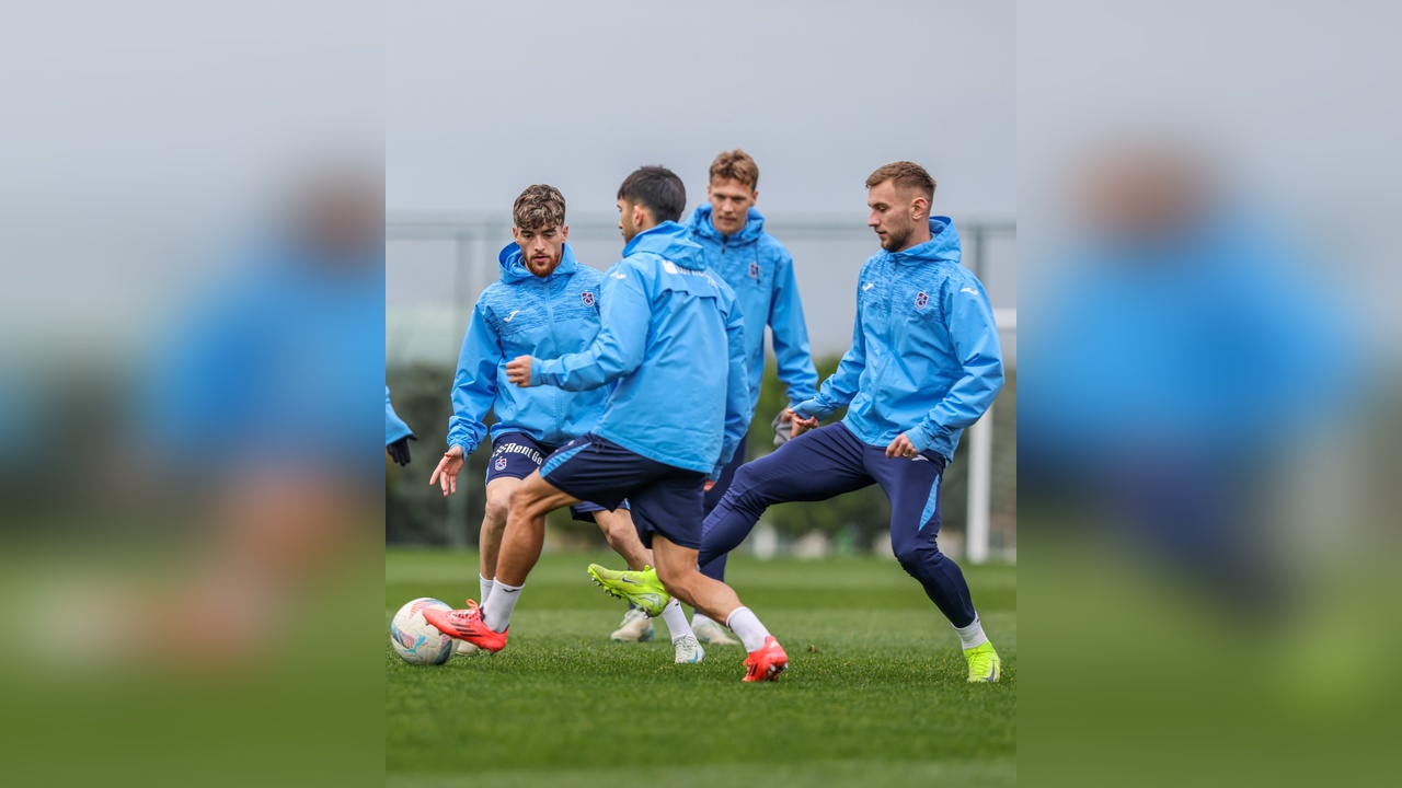 Trabzonspor, Galatasaray Maçına Hazırlıklarını Yoğunlaştırdı