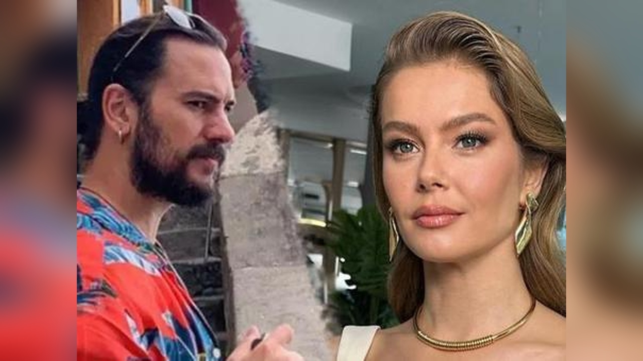 Burcu Biricik ve Eşi Romantik Pozlarıyla Dikkat Çekti