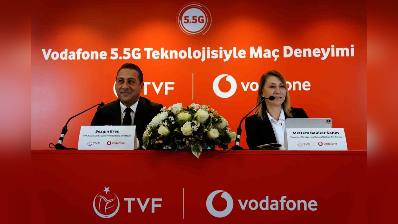 Vodafone'dan Yeni Dönem: 5.5G Şahin Gözü Teknolojisi Tanıtıldı