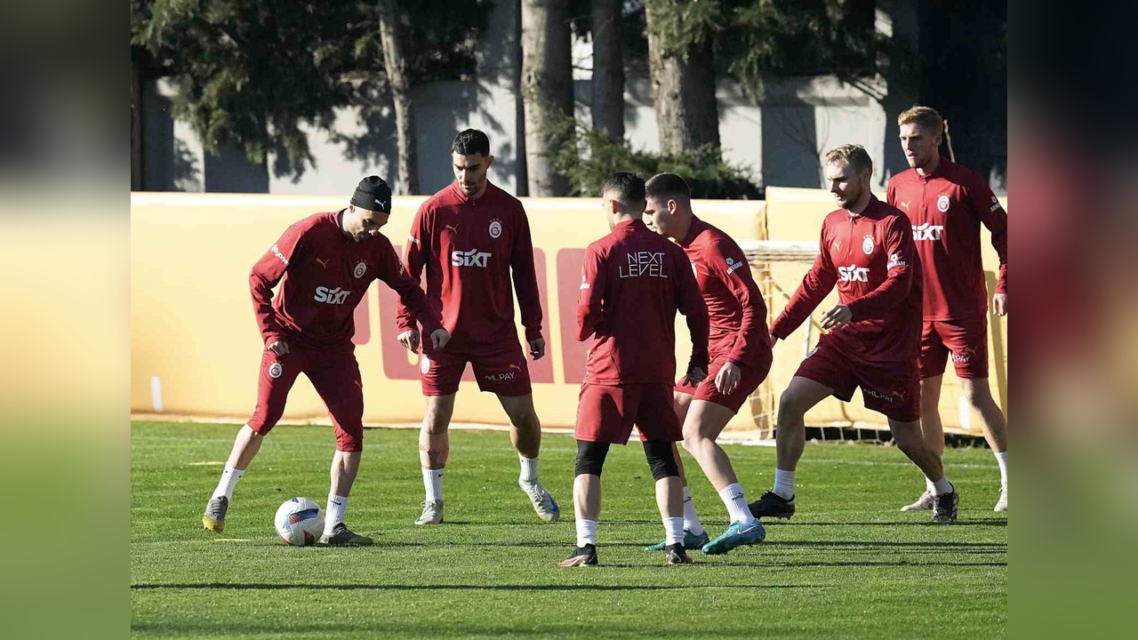 Galatasaray'dan Kayserispor Maçı İçin Yoğun Çalışma