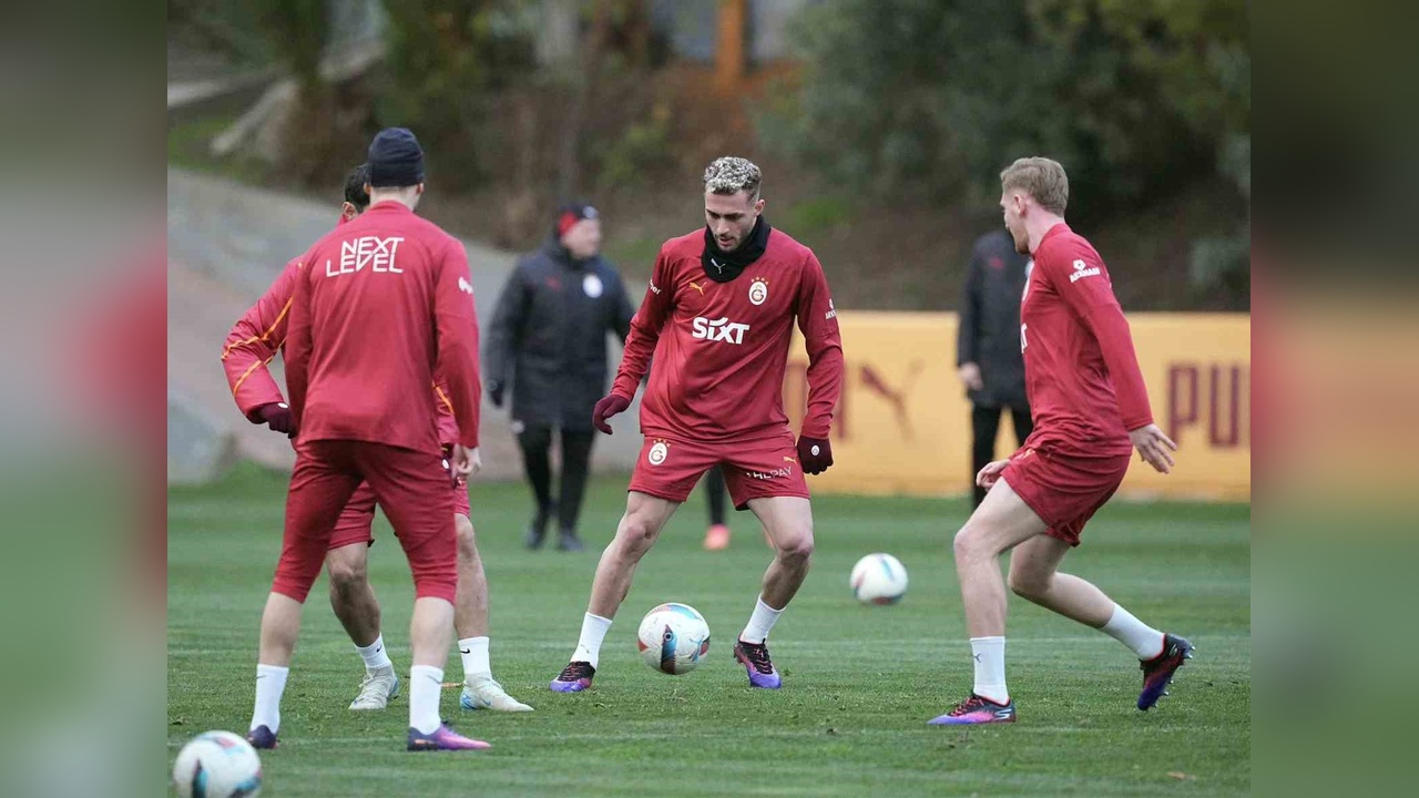 Galatasaray, Göztepe ile Oynayacağı Maç İçin Hazırlıklarını Tamamladı