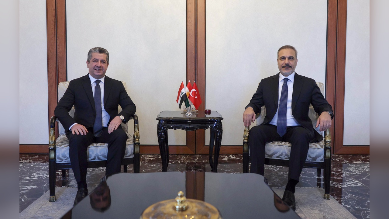Bakan Fidan ve Barzani'den Önemli Görüşme