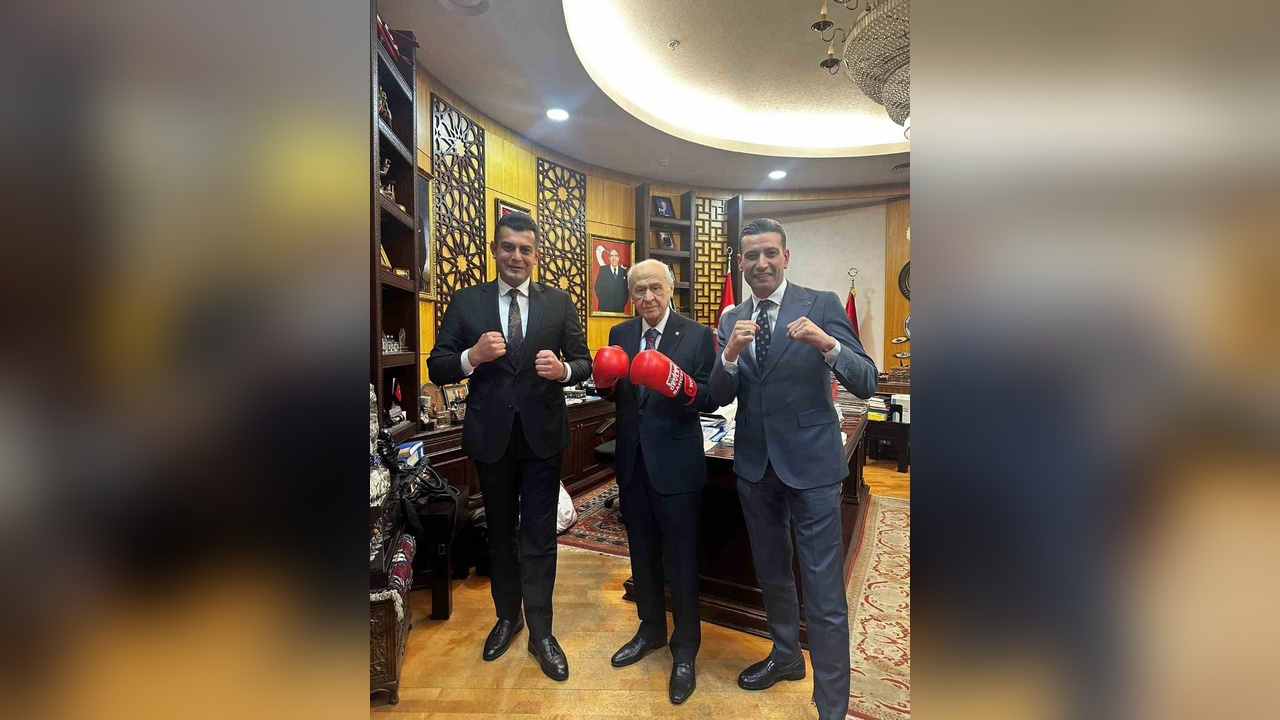 Suat Hekimoğlu'dan MHP Lideri Bahçeli'ye Ziyaret