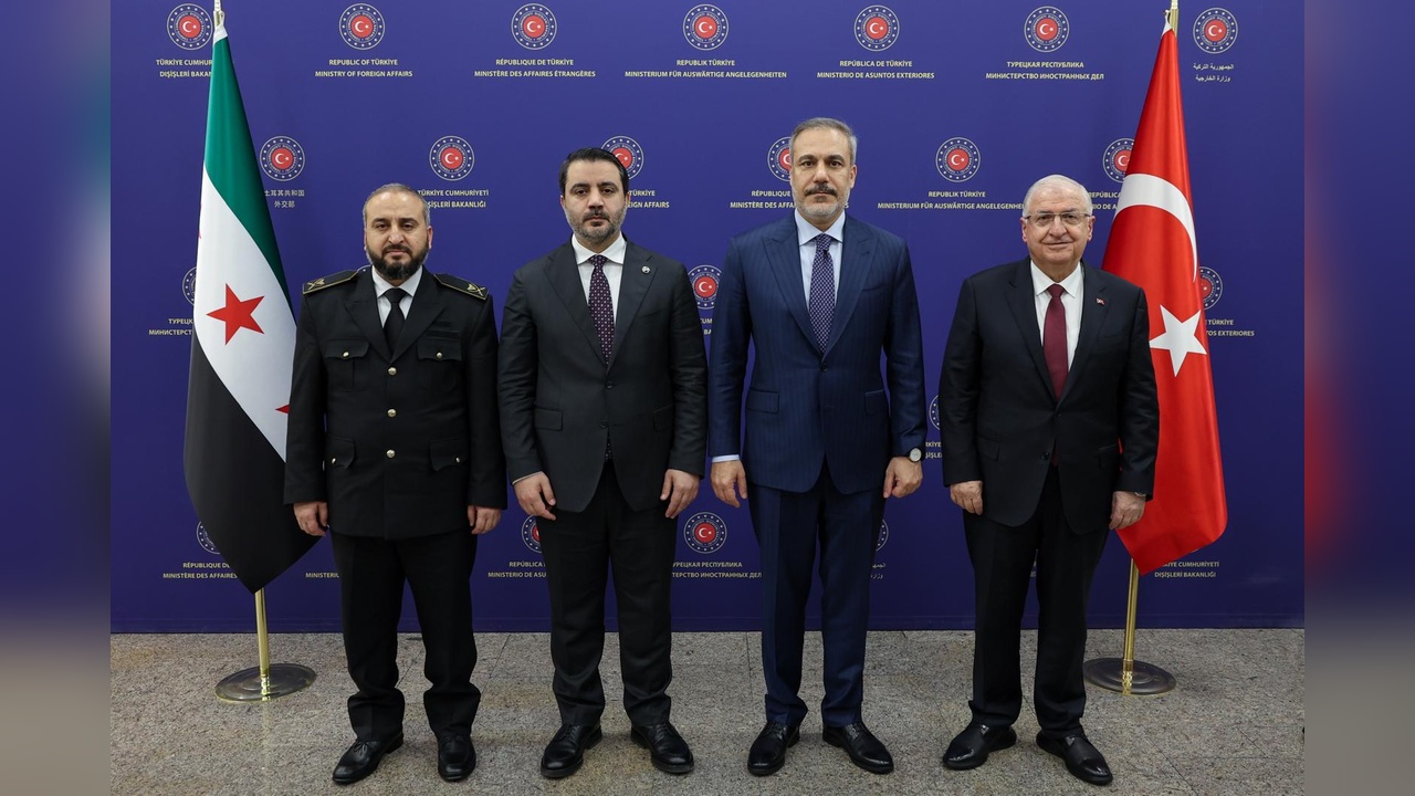 Bakan Fidan ve Şeybani'den Önemli Görüşme