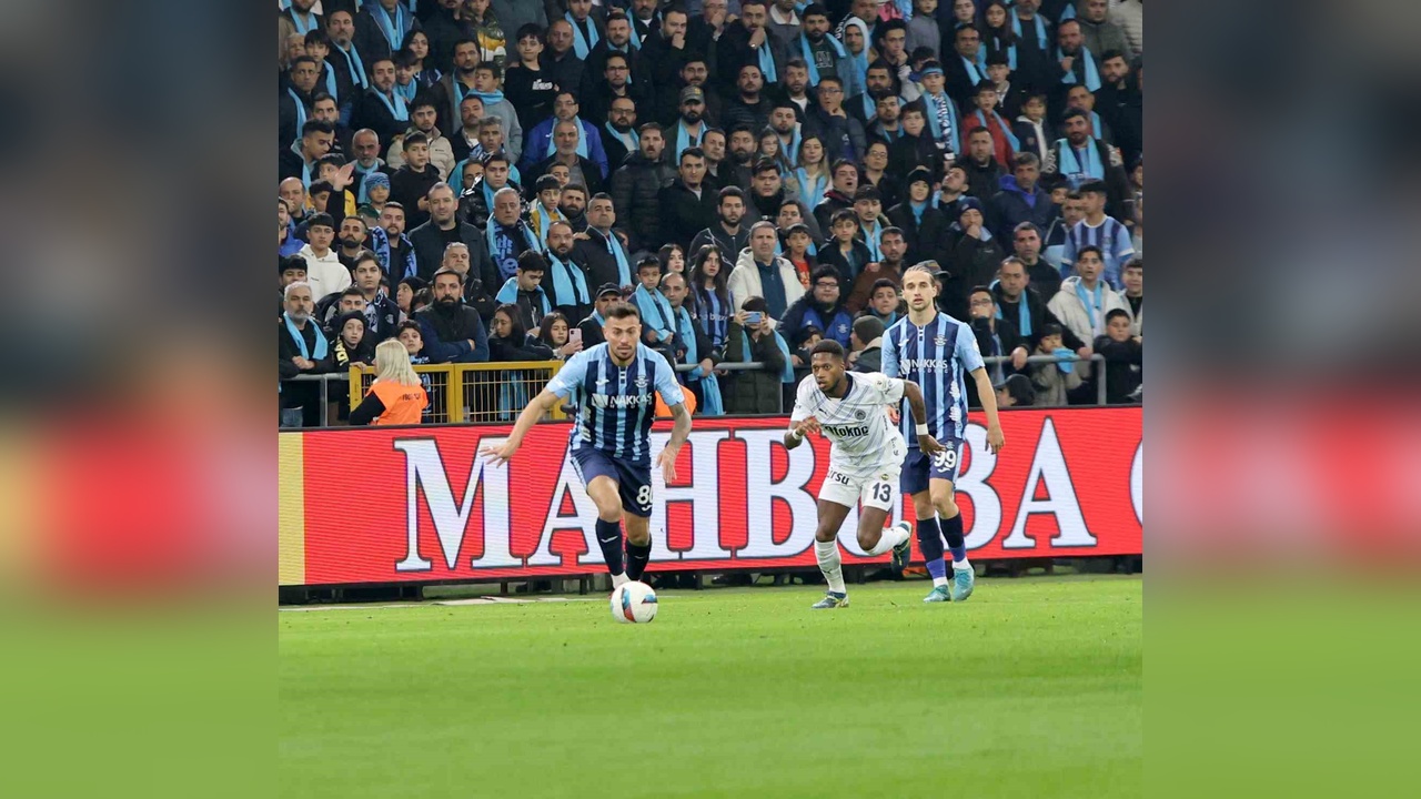 Adana Demirspor ve Fenerbahçe İlk Yarıda Beraberlikte Kaldı