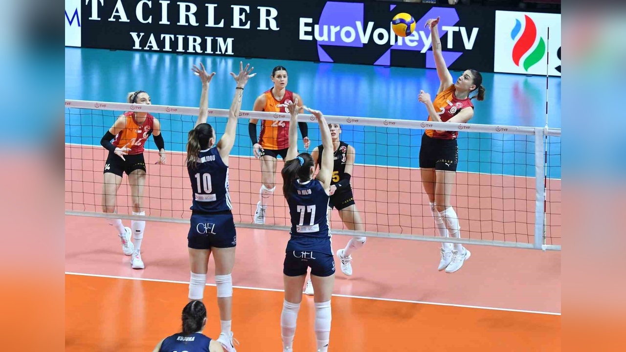 Galatasaray, CEV Challenge Kupası'nda Yarı Finale Yükseldi