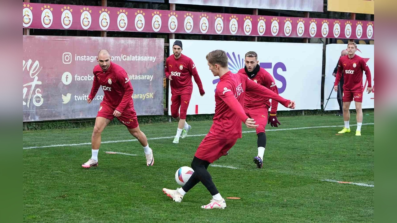 Ahmet Kutucu, Galatasaray'da İlk Antrenmanını Gerçekleştirdi