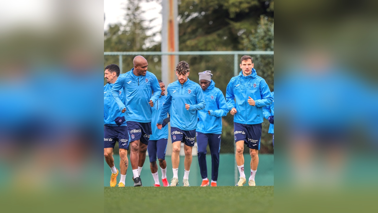 Trabzonspor, Kayserispor Maçına Hazırlıklarını Sürdürüyor
