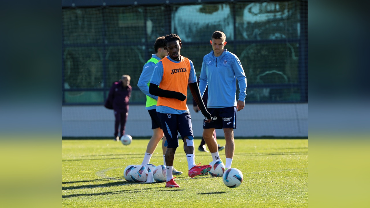 Trabzonspor, Kayserispor Maçına Hazırlıklarını Sürdürdü