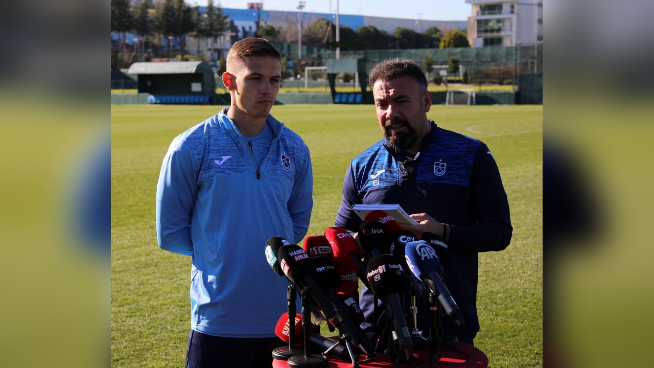 Trabzonspor'un Yeni Transferi Sikan'dan Takım Vurgusu