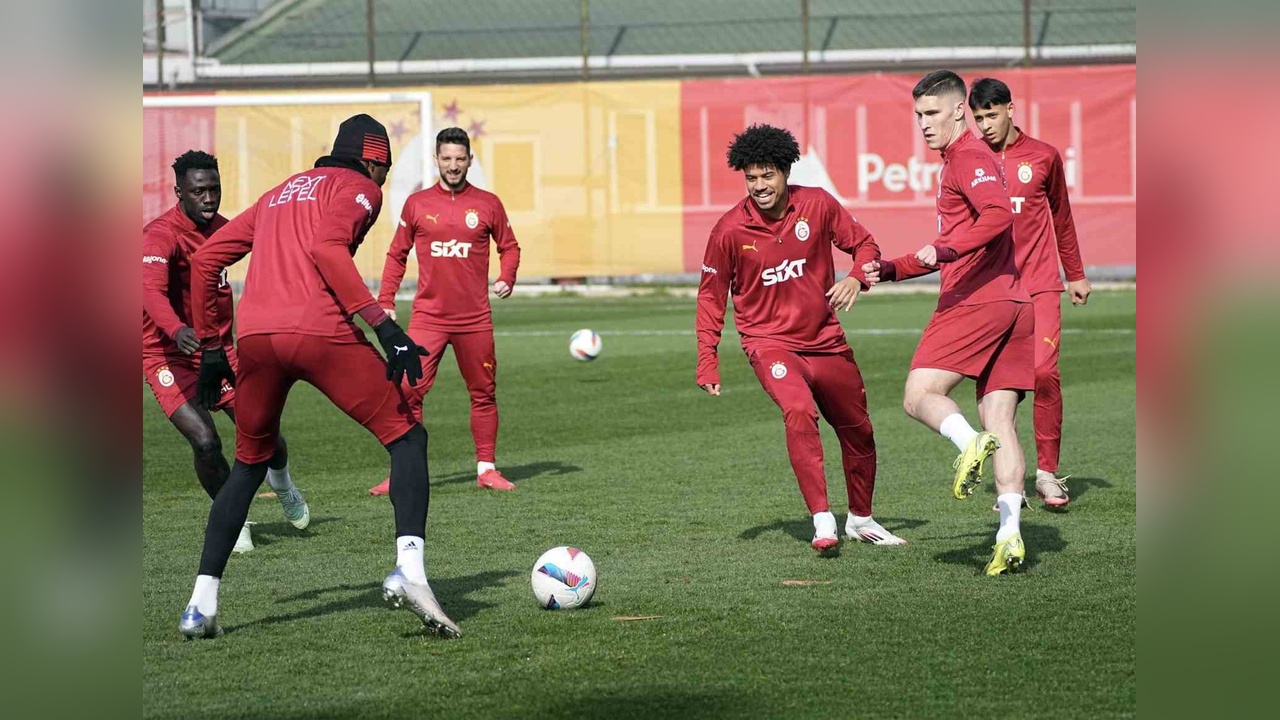 Galatasaray, Gaziantep FK ile Oynayacağı Maç İçin Hazırlıklarını Tamamladı