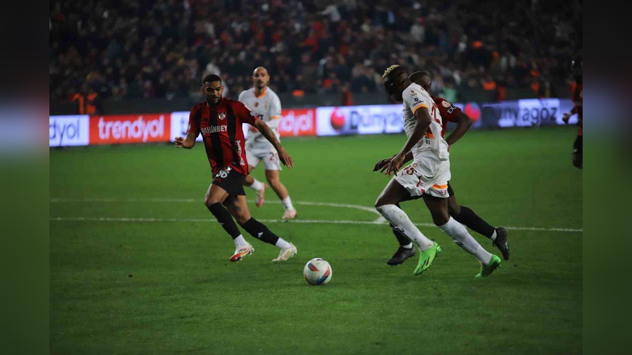 Galatasaray, Gaziantep FK'yi Deplasmanda Mağlup Etti