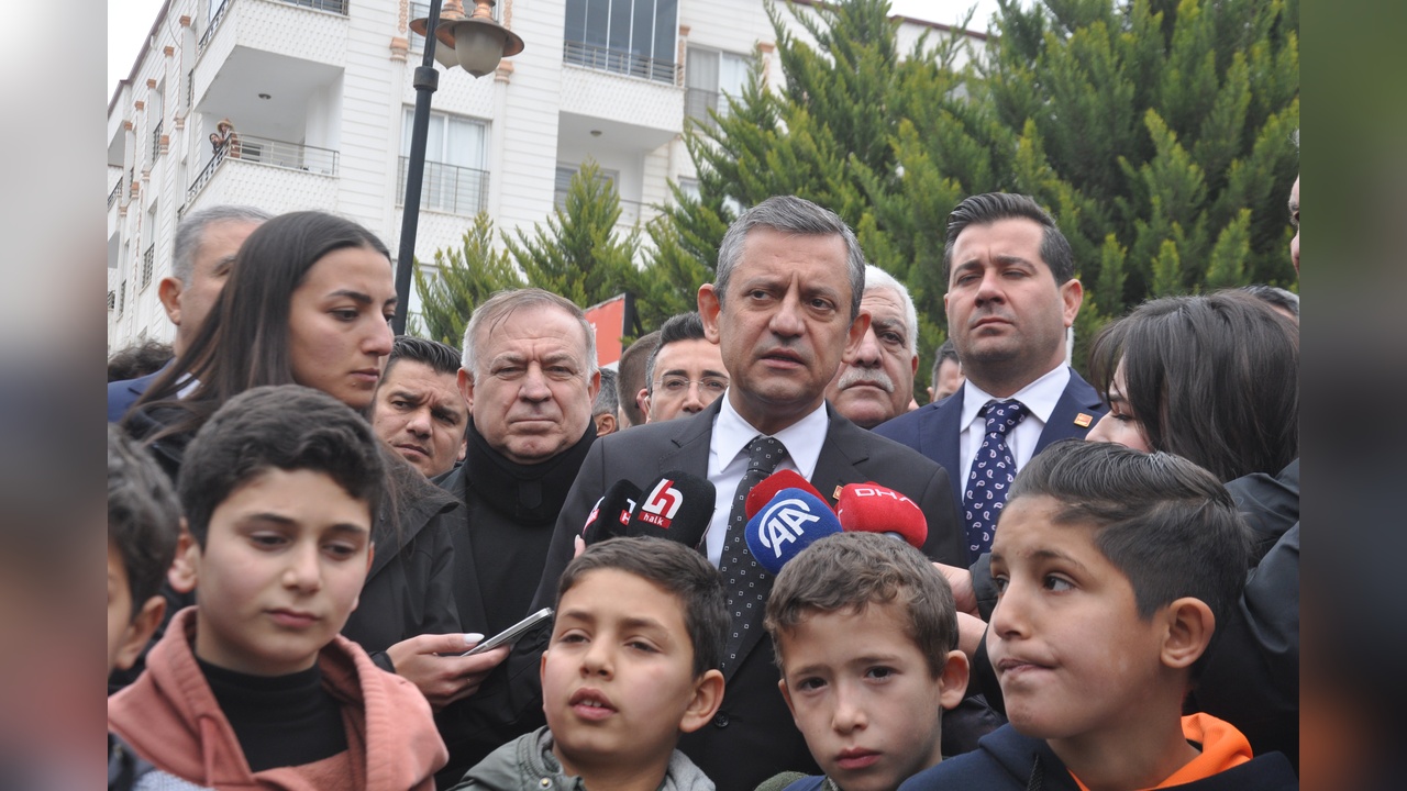Özgür Özel, Hatay'da CHP'nin Hedeflerini Açıkladı
