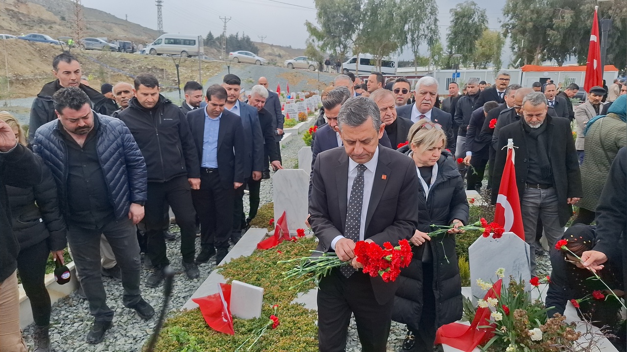 Özgür Özel, Hatay'da CHP'nin Hedeflerini Açıkladı