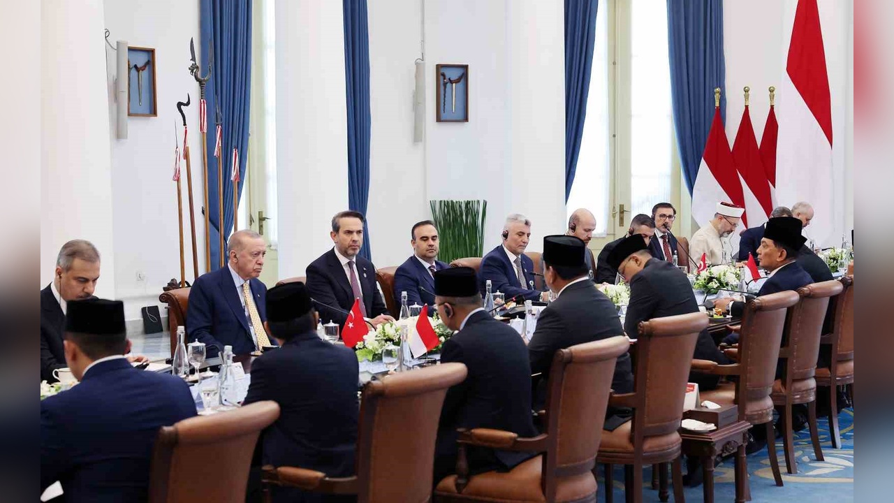 Cumhurbaşkanı Erdoğan, Endonezya'da Stratejik İşbirliği Toplantısında Bir Araya Geldi
