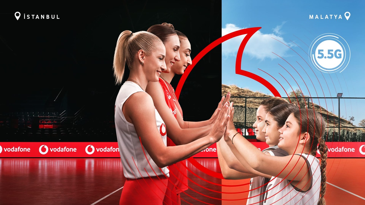 Genç Voleybolcular ve Milli Takım Oyuncuları 5.5G Teknolojisiyle Buluştu