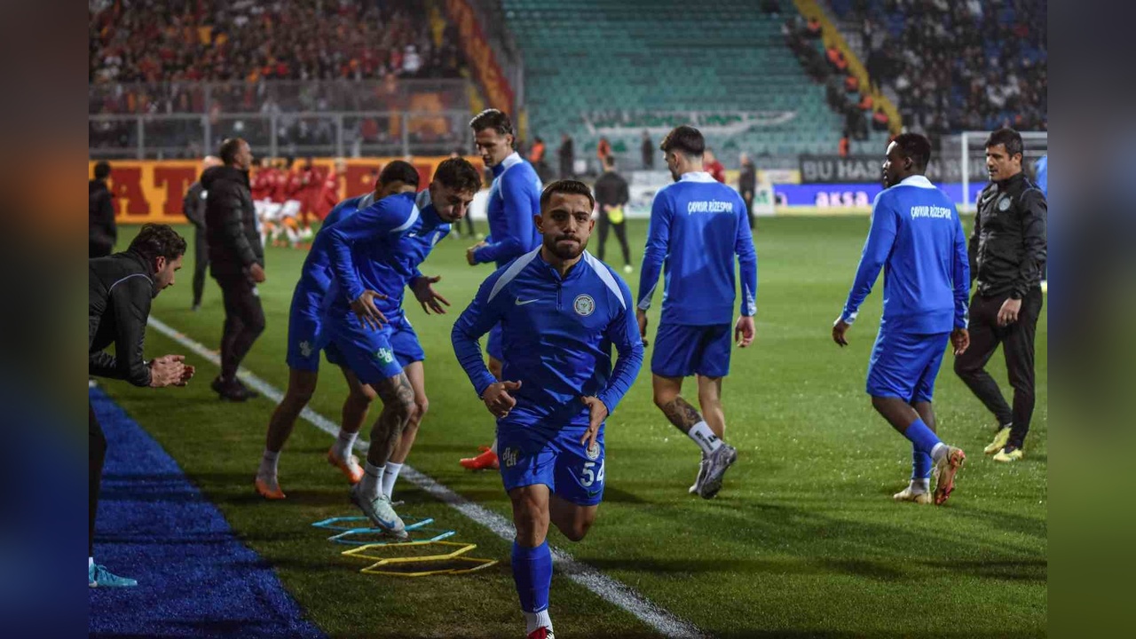 Çaykur Rizespor ve Galatasaray Arasındaki Mücadele Beraberlikle Devam Ediyor