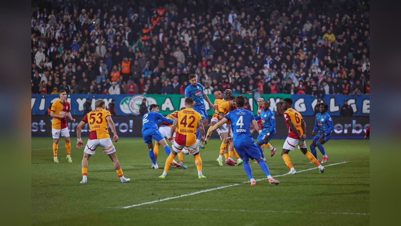 Galatasaray, Çaykur Rizespor'u Devirerek Üst Sıralara Tırmandı