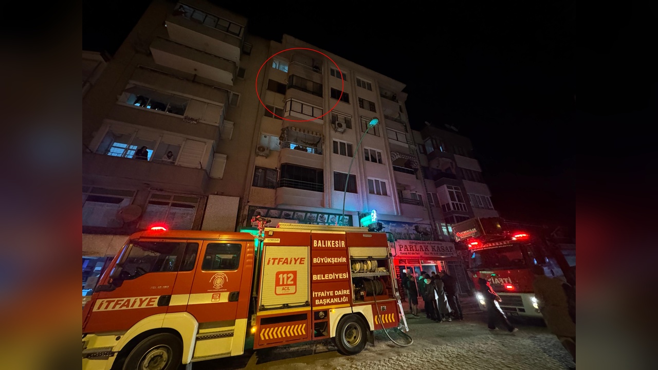 Erdek'te Çakmak Gazı Dolumunda Yangın Paniği