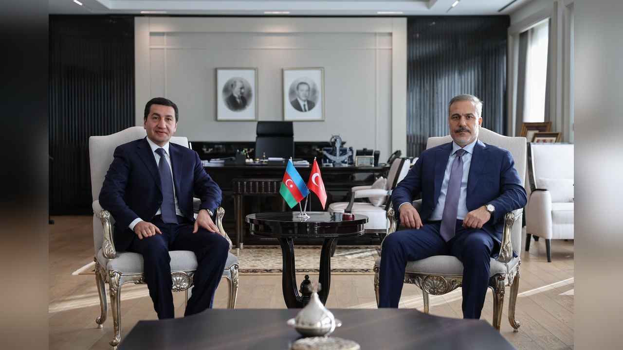Bakan Fidan ve Hacıyev Görüşmesi Gerçekleşti