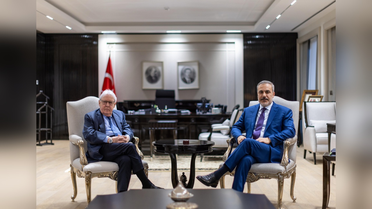 Bakan Fidan, Griffiths ile Görüşme Gerçekleştirdi