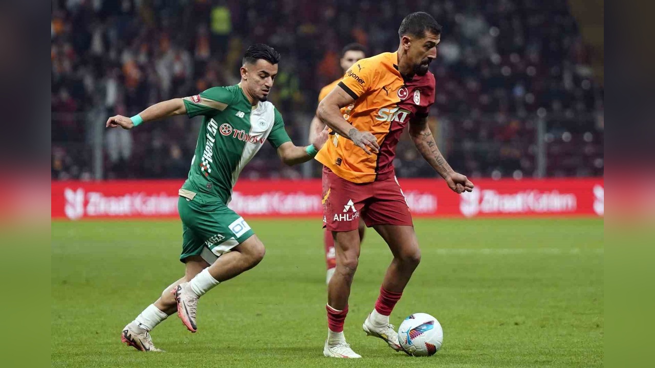 Ziraat Türkiye Kupası'nda Galatasaray ve Konyaspor Berabere Kaldı
