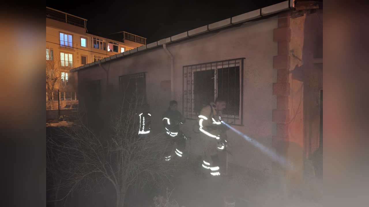 İftar Zamanında Evde Yangın Çıktı