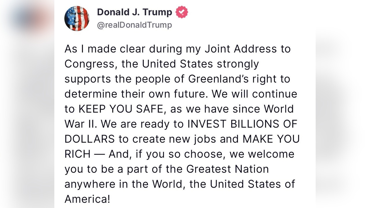 Trump'tan Grönland'a Davet