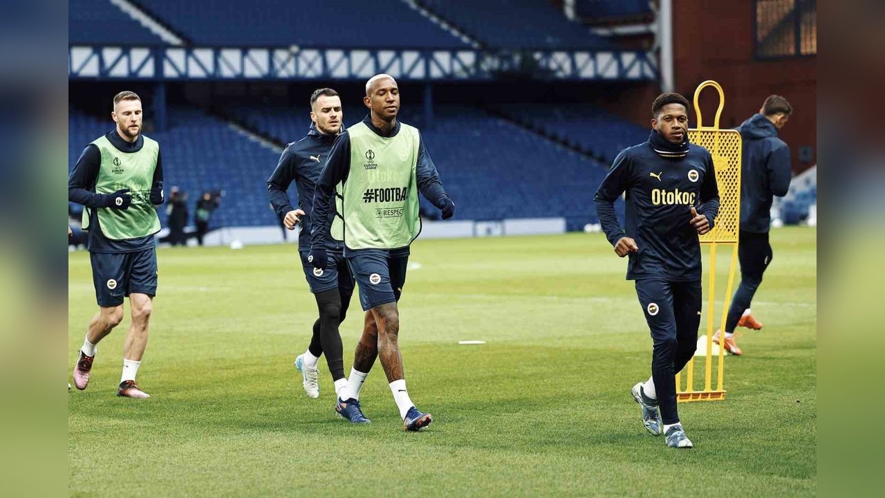 Fenerbahçe, Rangers ile Oynayacağı Maç İçin Hazırlıklarını Tamamladı