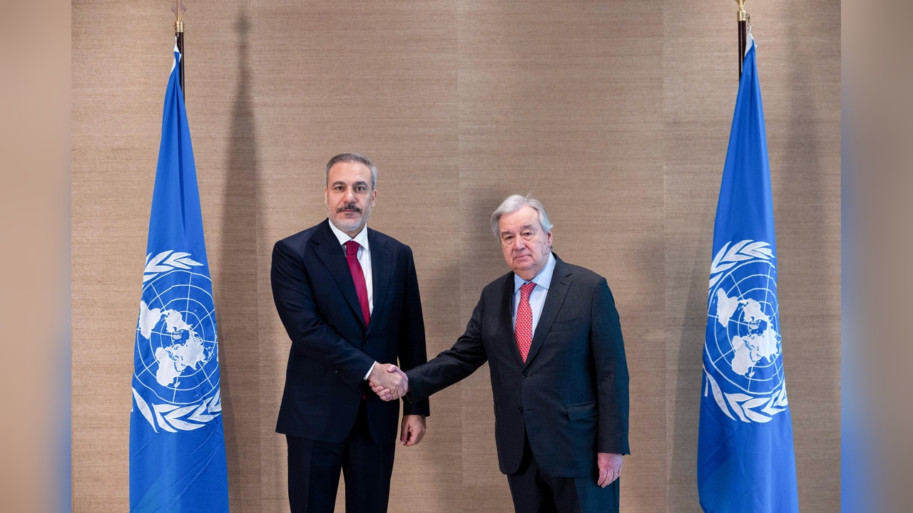 Bakan Fidan ve Guterres'ten Önemli Görüşme