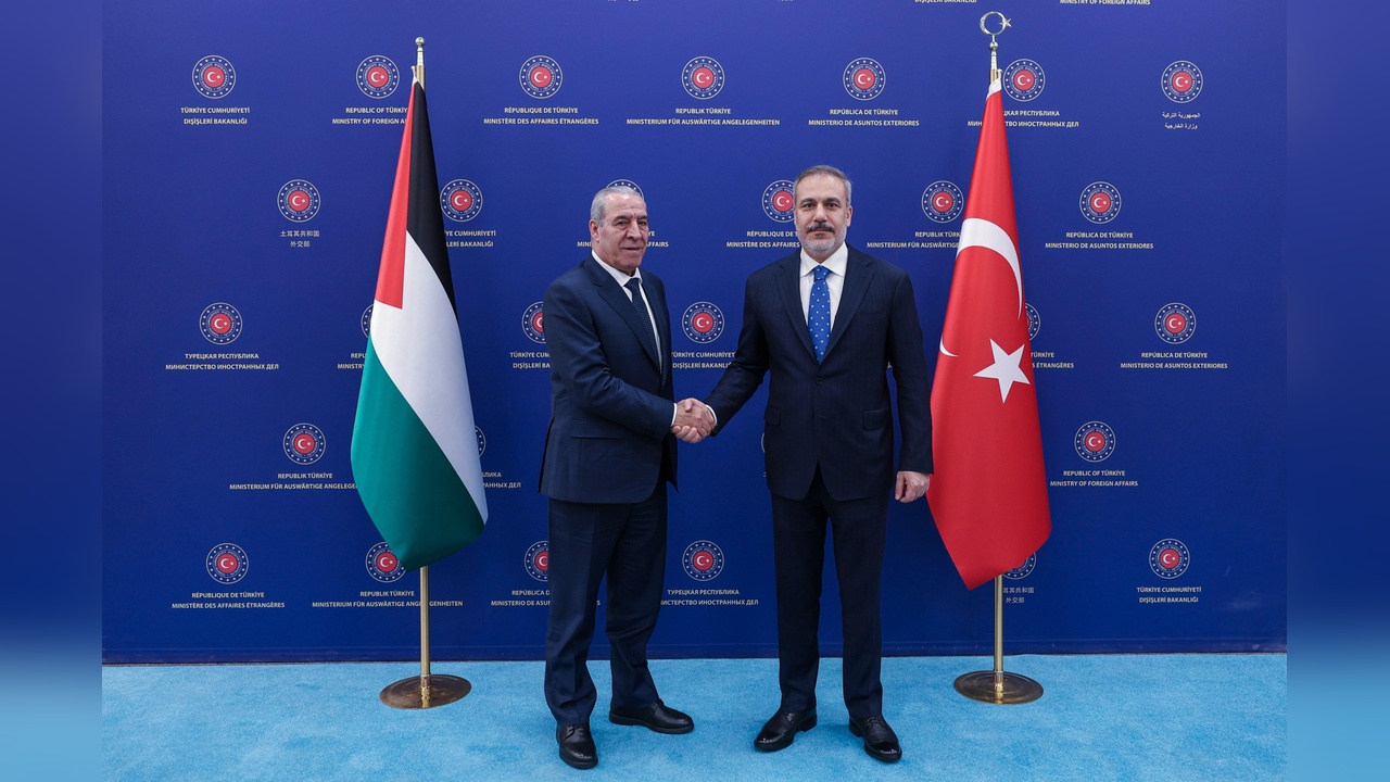 Bakan Fidan, Filistinli Lideri Ağırladı