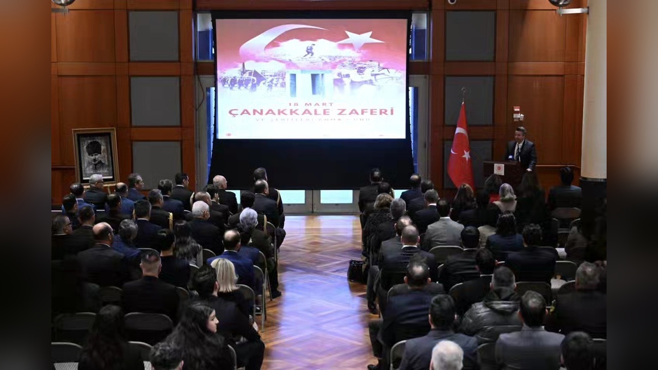 Washington'da Çanakkale Zaferi Töreni Gerçekleştirildi