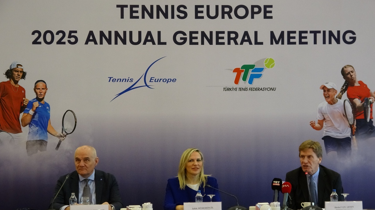 Tennis Europe Genel Kurulu Antalya'da Yapıldı