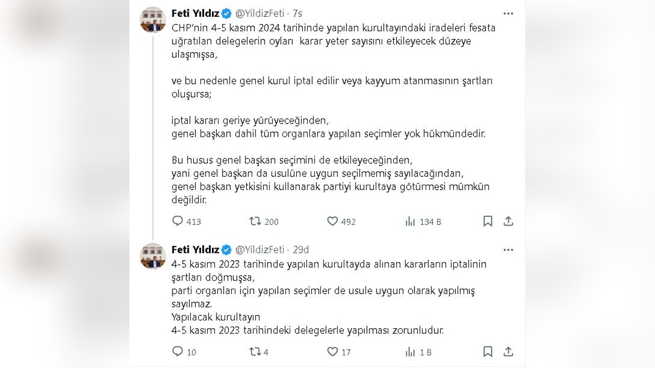 MHP'li Yıldız'dan CHP Kurultayı Açıklaması