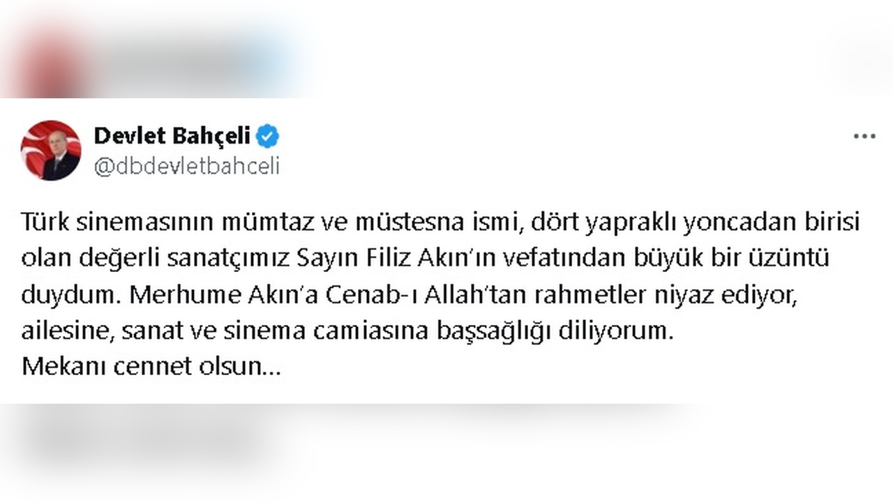 Ünlü Sanatçı Filiz Akın Hayatını Kaybetti