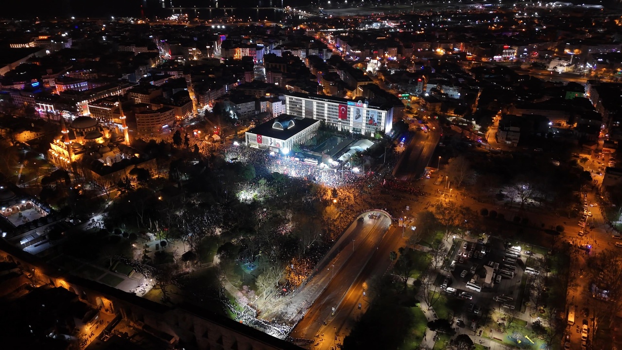 Saraçhane'nin Hava Görüntüleri Yayınlandı