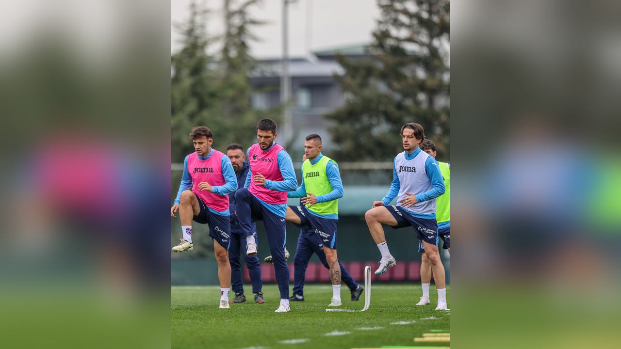 Trabzonspor, Göztepe Maçına Hazırlıklarını Yoğunlaştırdı